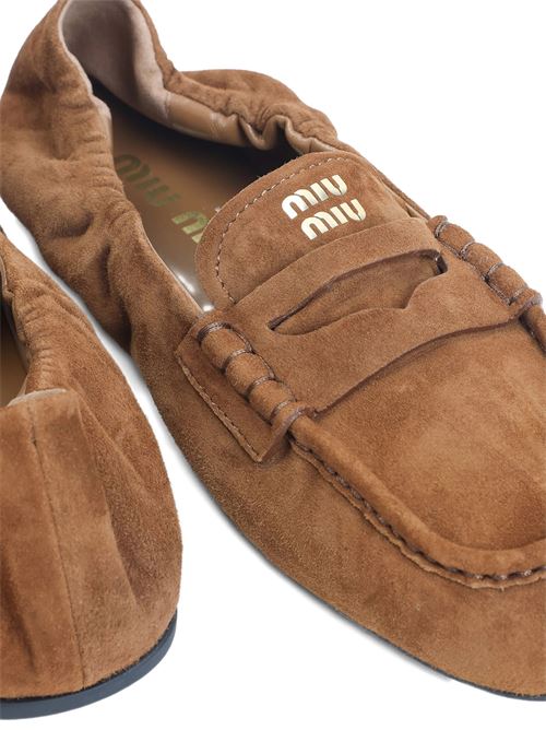 SUEDE LOAFERS MIU MIU | 5D341EF-D005008F0316